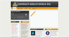 Desktop Screenshot of comtechelectronics.net