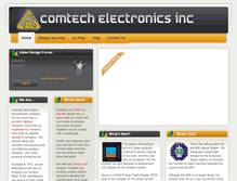 Tablet Screenshot of comtechelectronics.net